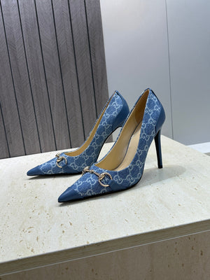 Gucci Women's Pointed-toe High Heels Shoes 9.5cm G86233 - Euro 35=US 4 - View 5