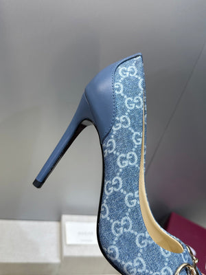 Gucci Women's Pointed-toe High Heels Shoes 9.5cm G86233 - Euro 35=US 4 - View 8