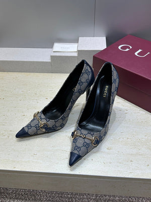 Gucci Women's Pointed-toe High Heels Shoes 9.5cm G86235 - Euro 35=US 4 - View 3