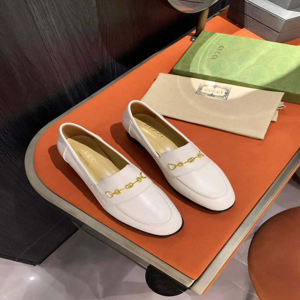 Gucci Women's Shoes Gucci Designer Loafers Heel 30mm G81247