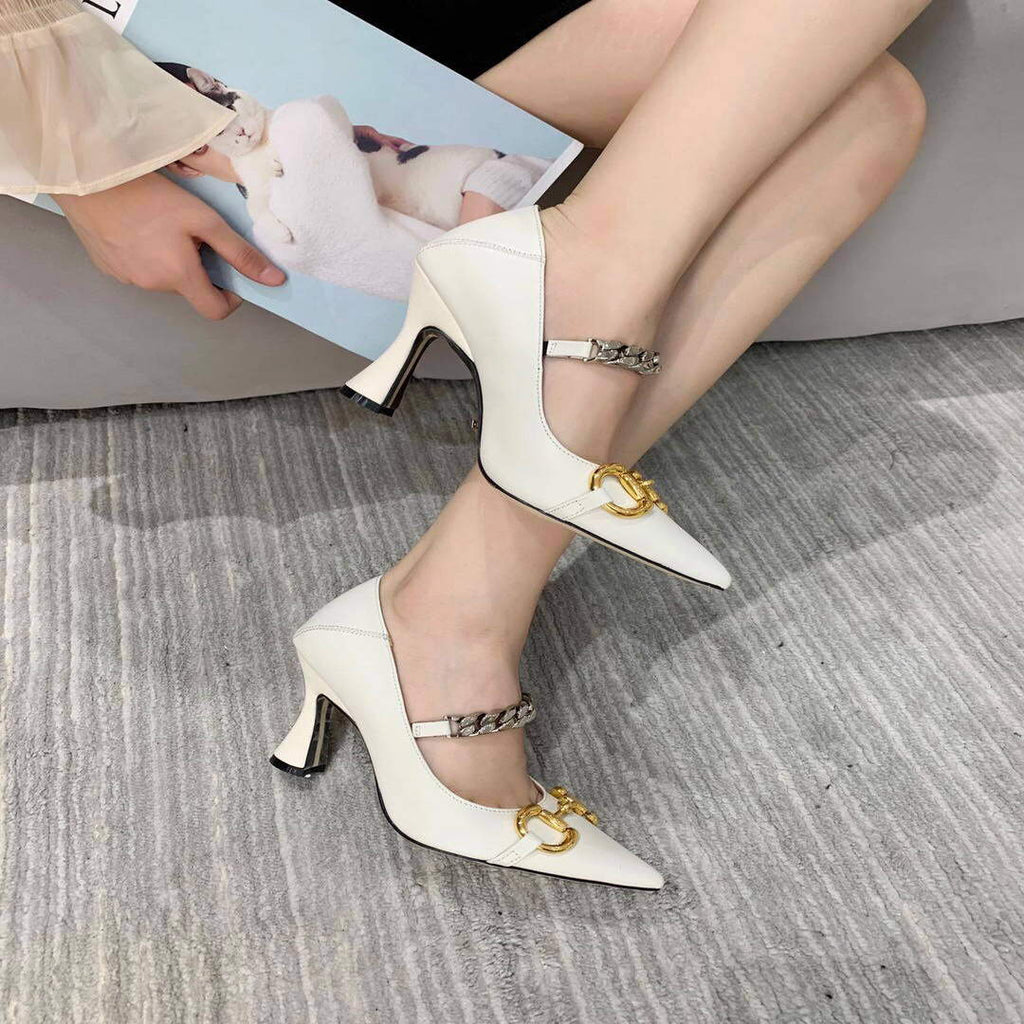 Gucci Women's Shoes Gucci Designer Pumps Heel 90mm G81231