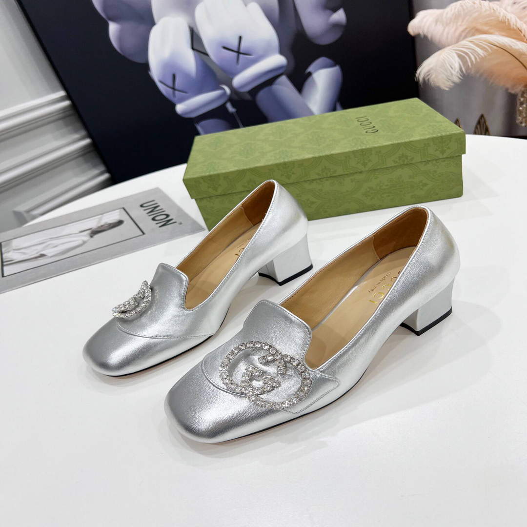 Gucci Women's Shoes Gucci Designer Pumps Heel 55mm G81233