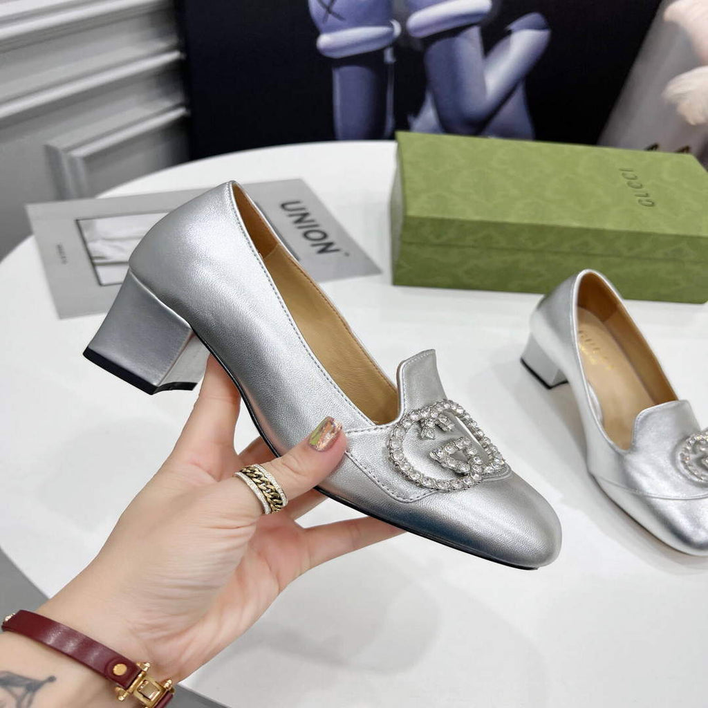 Gucci Women's Shoes Gucci Designer Pumps Heel 55mm G81233