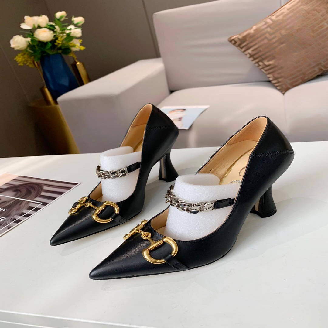 Gucci Women's Shoes Gucci Designer Pumps Heel 90mm G81230
