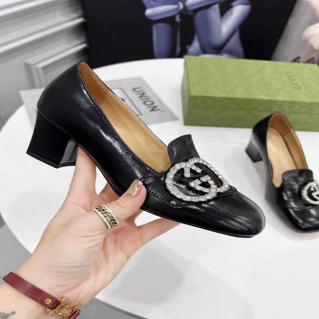 Gucci Women's Shoes Gucci Designer Pumps Heel 55mm G81234