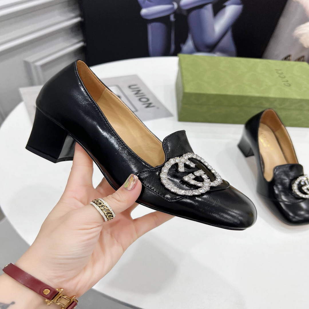 Gucci Women's Shoes Gucci Designer Pumps Heel 55mm G81234
