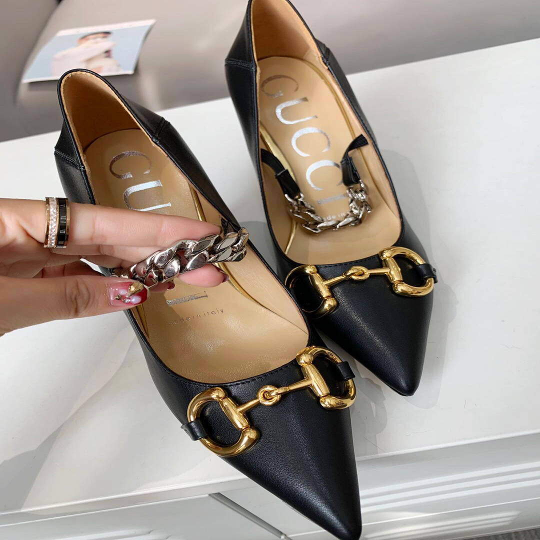 Gucci Women's Shoes Gucci Designer Pumps Heel 90mm G81230