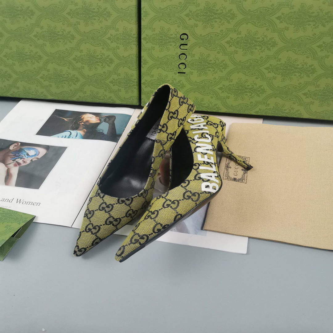 Gucci Women's Shoes Gucci Designer Pumps Heel 80mm G81236