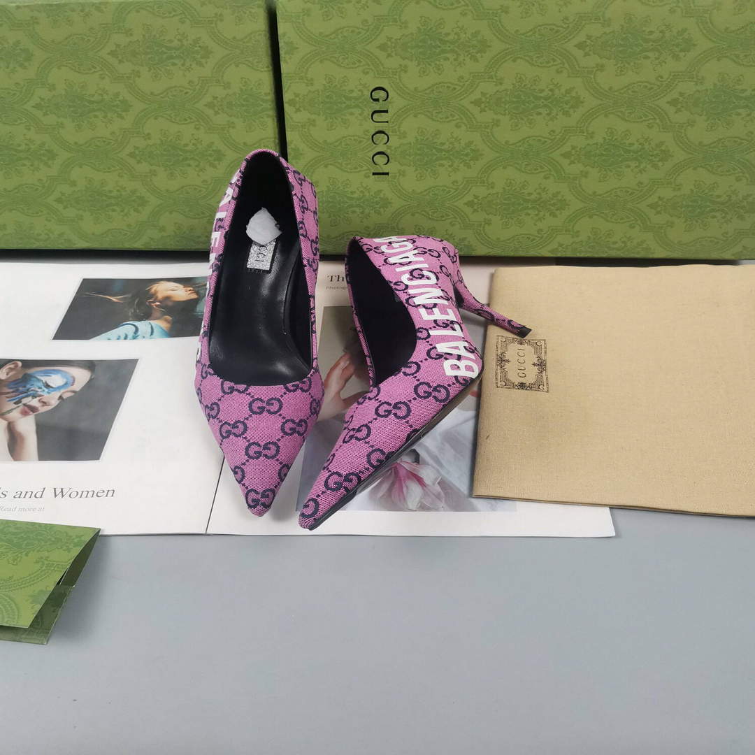 Gucci Women's Shoes Gucci Designer Pumps Heel 80mm G81235