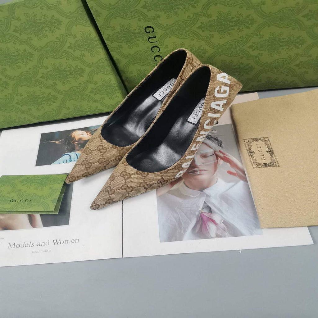 Gucci Women's Shoes Gucci Designer Pumps Heel 80mm G81239