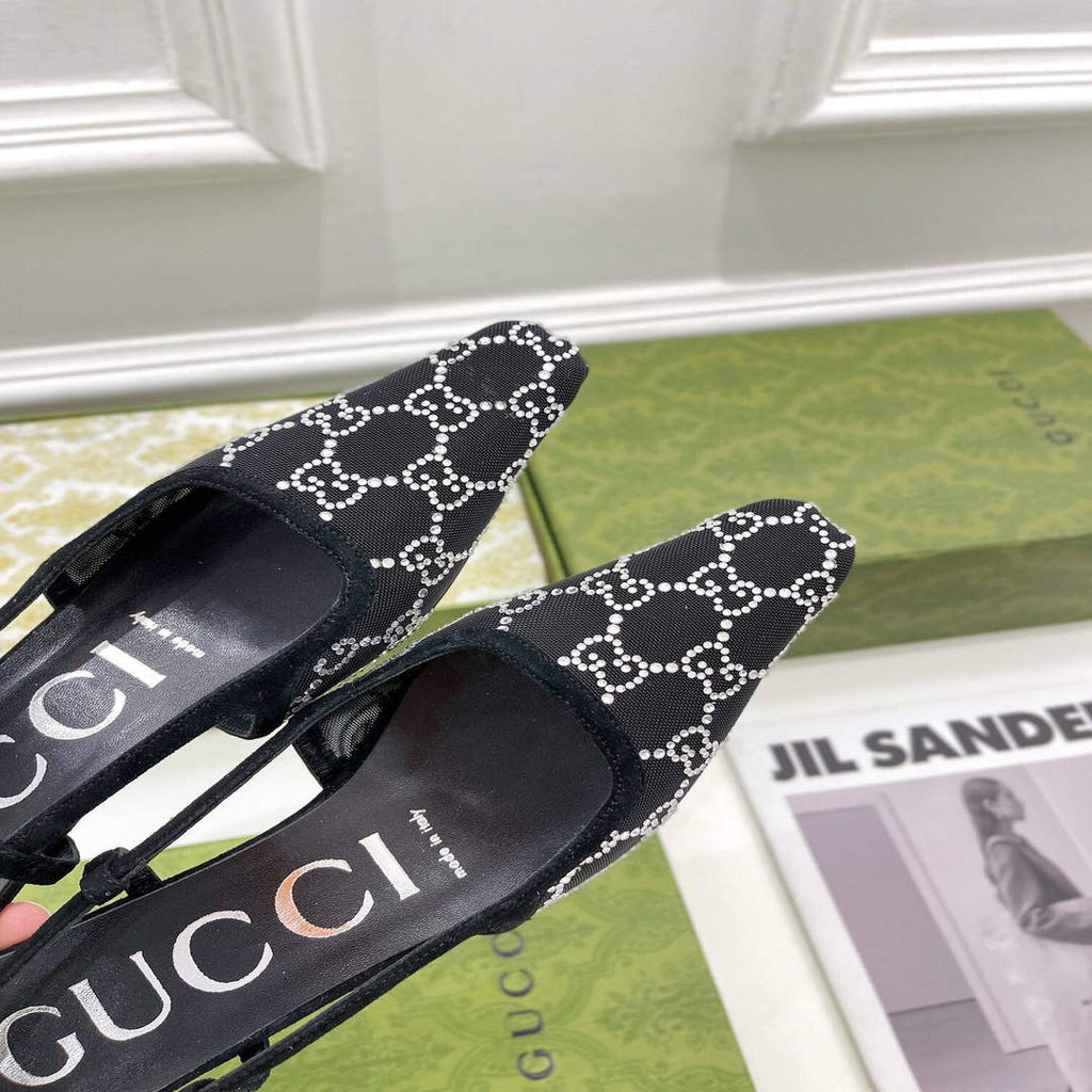 Gucci Women's Slippers Designer Gucci Sandals Flats Shoes G812502
