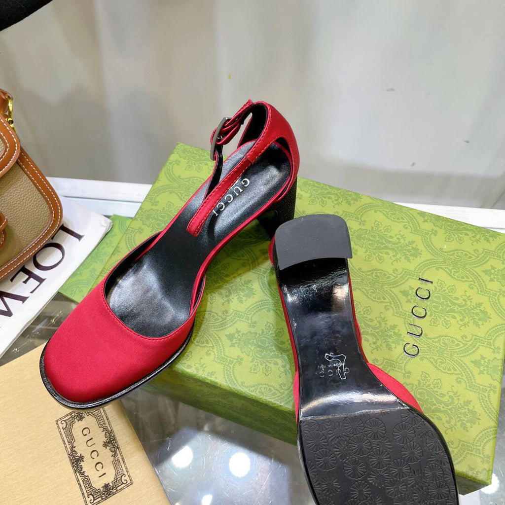 Gucci Women's Slippers Designer Gucci Sandals Flats Shoes G81267