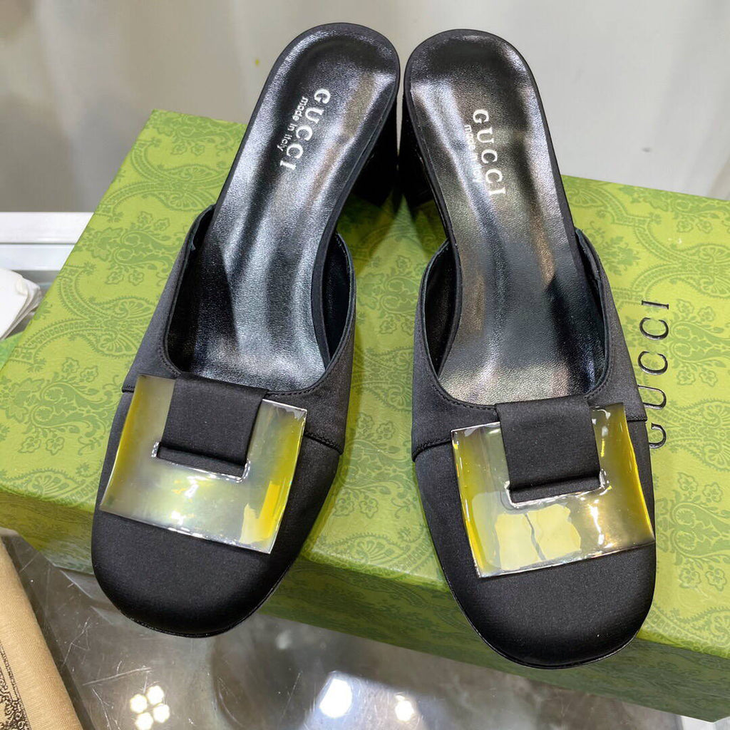 Gucci Women's Slippers Designer Gucci Sandals Flats Shoes G81269