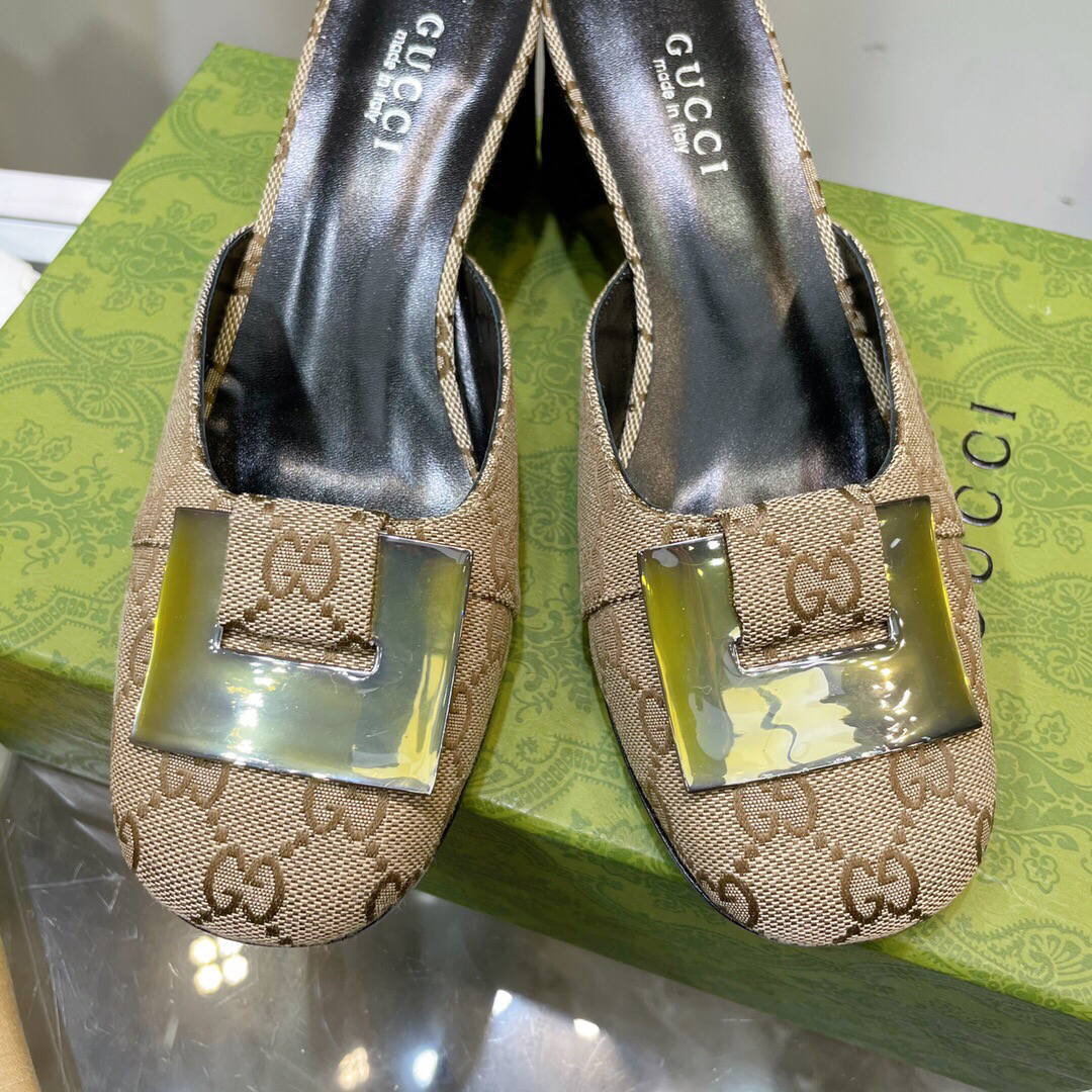 Gucci Women's Slippers Designer Gucci Sandals Flats Shoes G81270