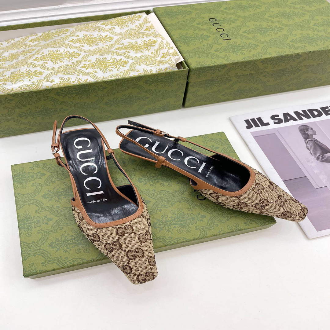 Gucci Women's Slippers Designer Gucci Sandals Flats Shoes G812501