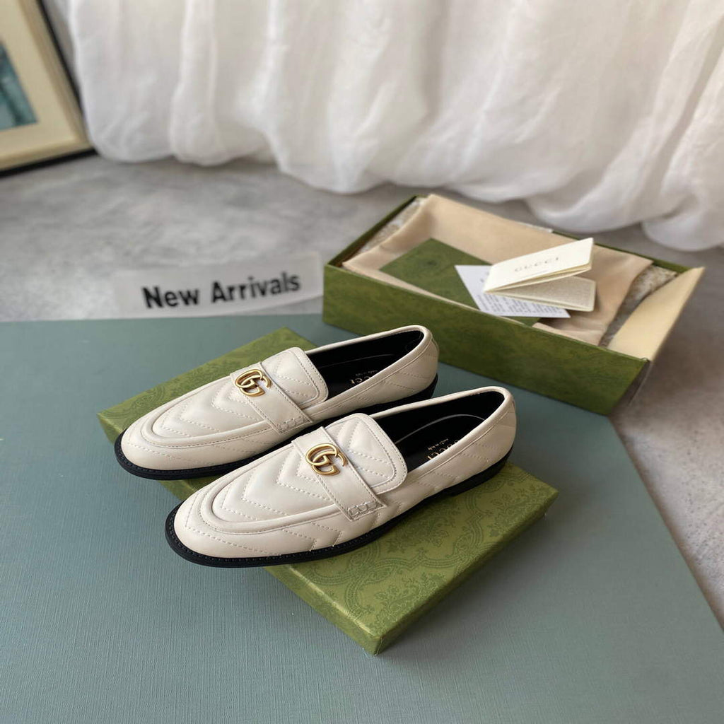Gucci Women's Loafers Designer Gucci Shoes G81284