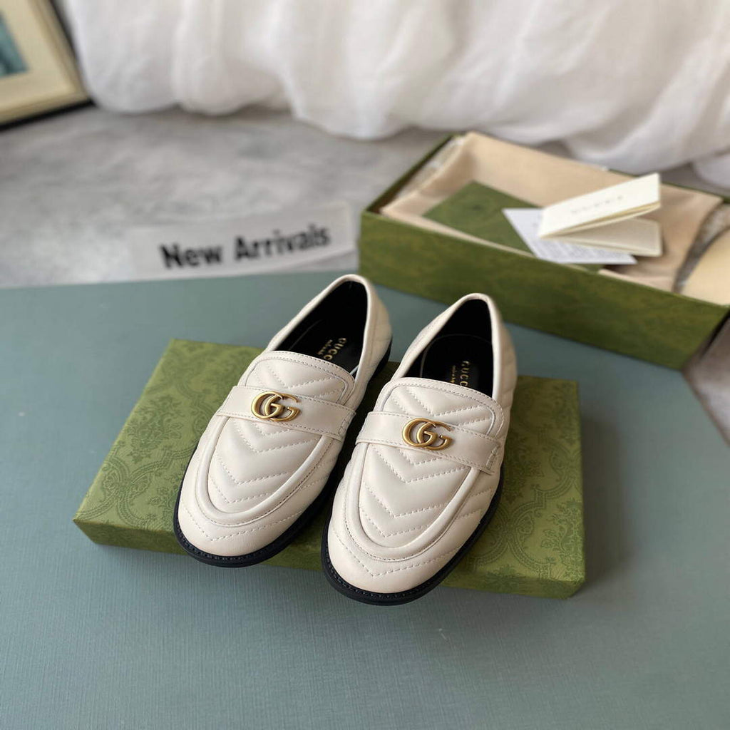 Gucci Women's Loafers Designer Gucci Shoes G81284