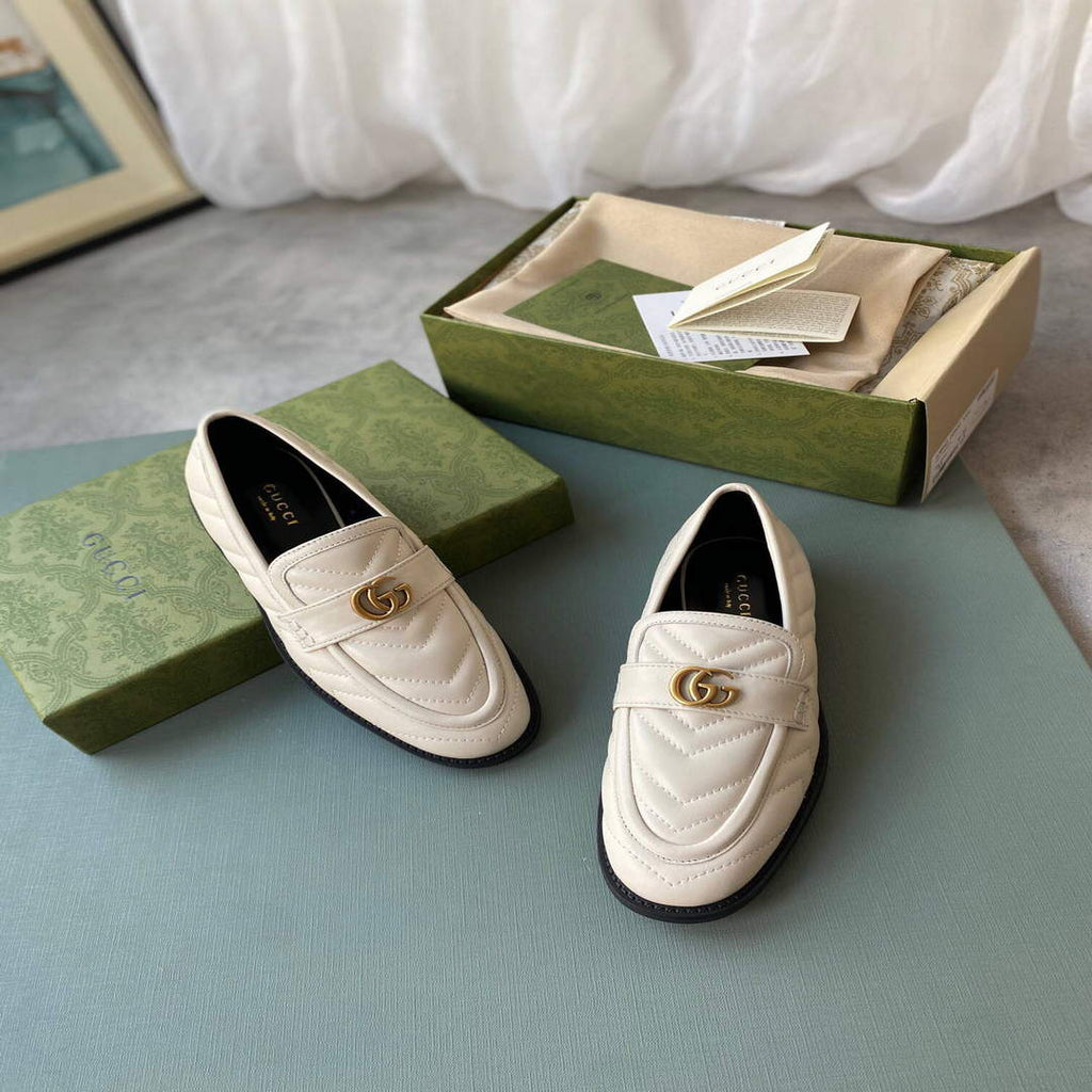 Gucci Women's Loafers Designer Gucci Shoes G81284