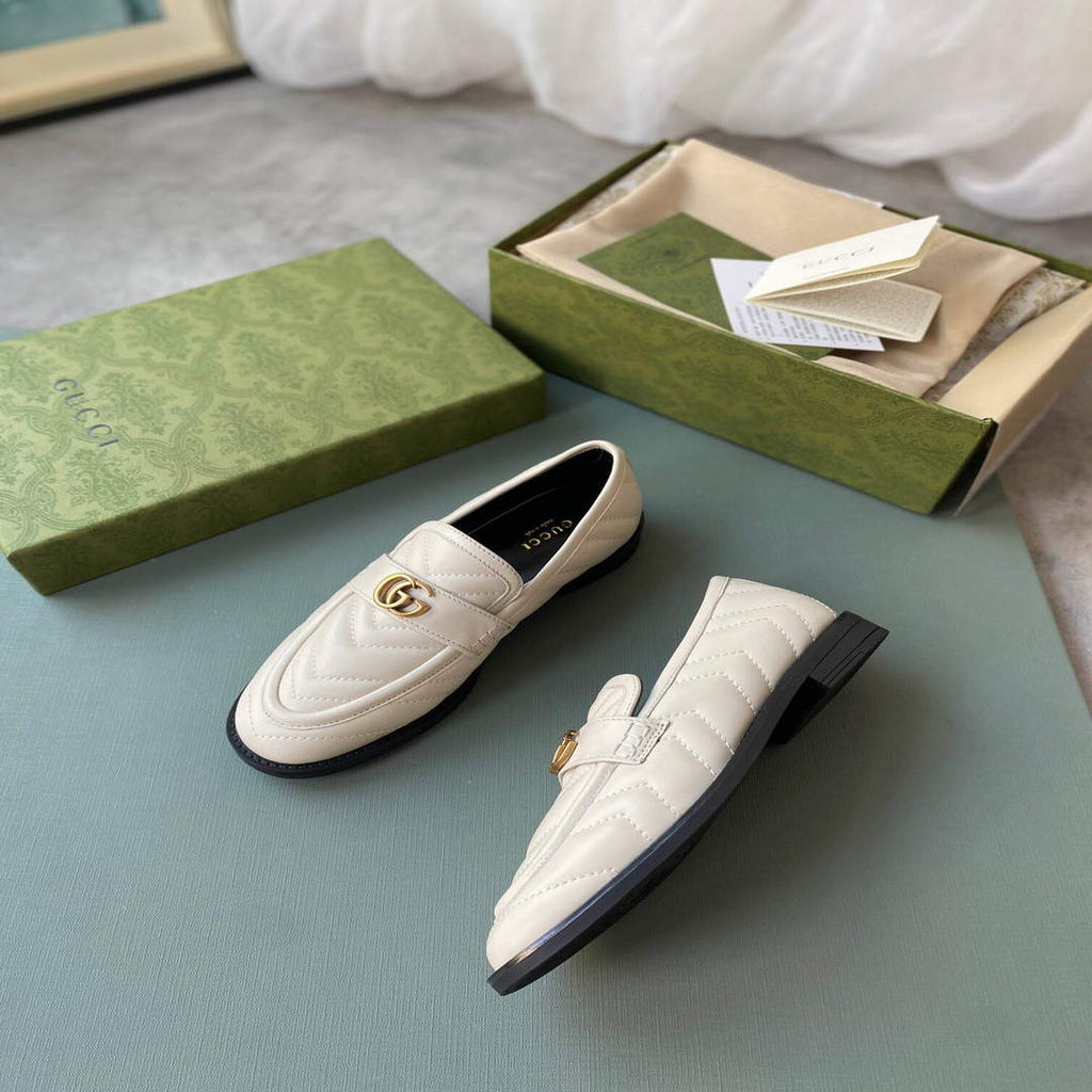 Gucci Women's Loafers Designer Gucci Shoes G81284