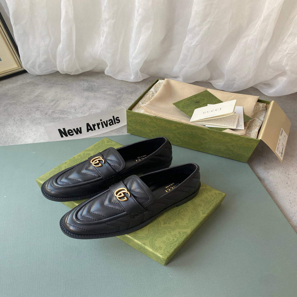 Gucci Women's Loafers Designer Gucci Shoes G81285