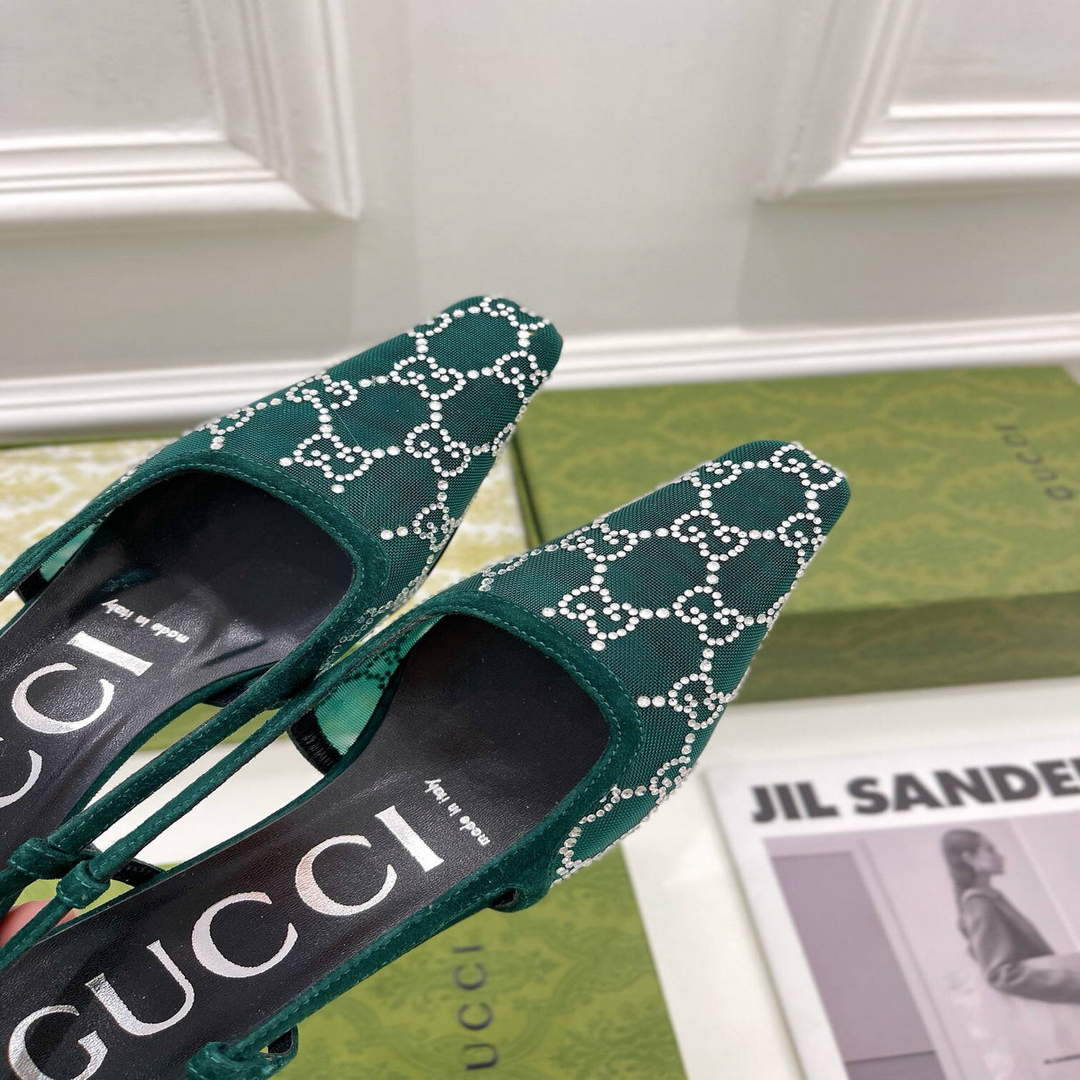 Gucci Women's Slippers Designer Gucci Sandals Flats Shoes G81254