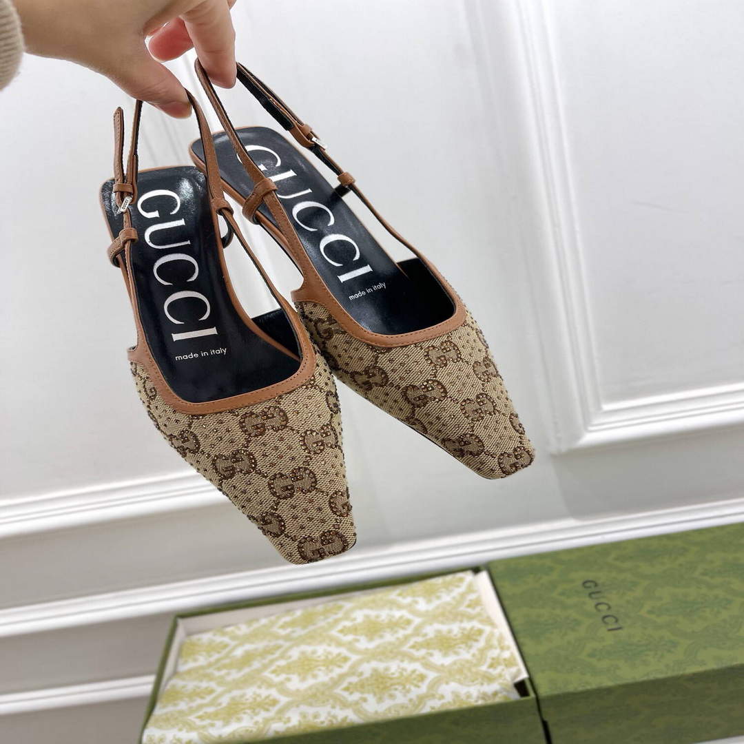 Gucci Women's Slippers Designer Gucci Sandals Flats Shoes G812501