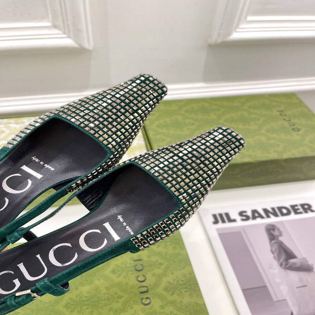 Gucci Women's Slippers Designer Gucci Sandals Flats Shoes G81257