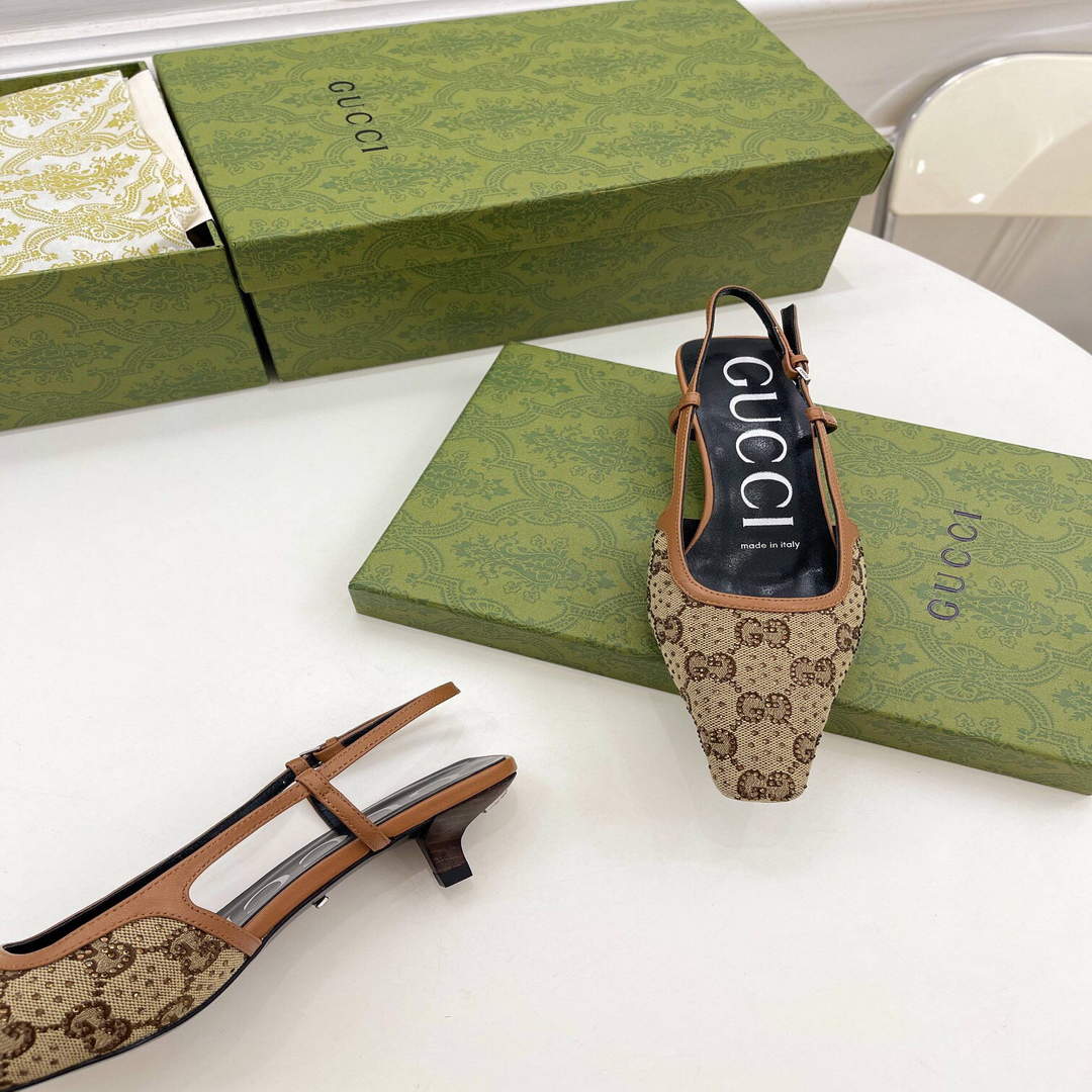 Gucci Women's Slippers Designer Gucci Sandals Flats Shoes G812501
