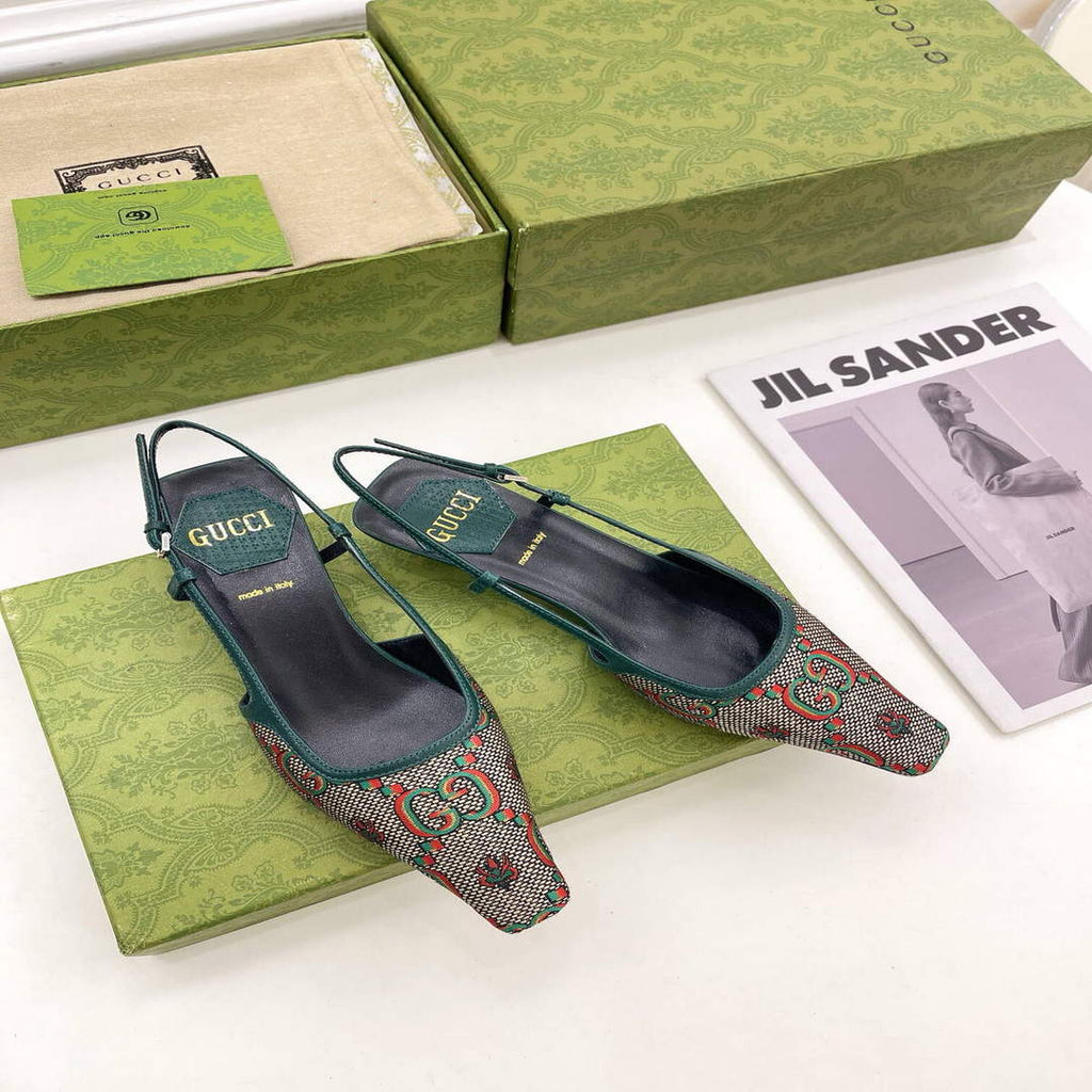 Gucci Women's Slippers Designer Gucci Sandals Flats Shoes G81259