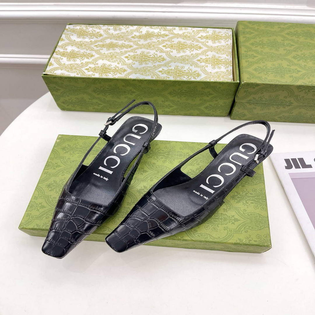 Gucci Women's Slippers Designer Gucci Sandals Flats Shoes G81260