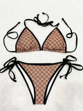 Gucci Women's swimsuit with Gucci Bikini 501900