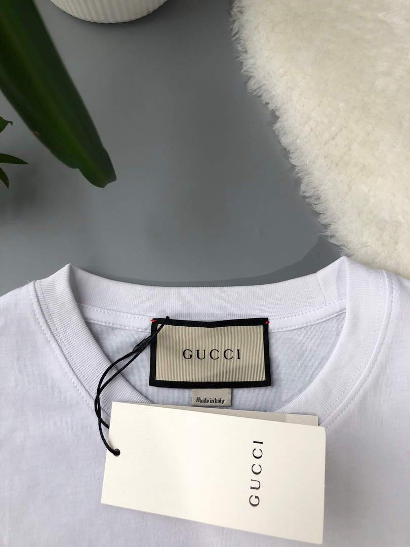 Gucci Women's T-Shirts Designer Gucci Clothing White 38093