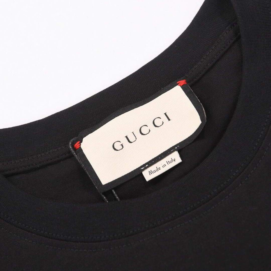 Gucci Women's T-Shirts Designer Gucci Clothing Black 38094