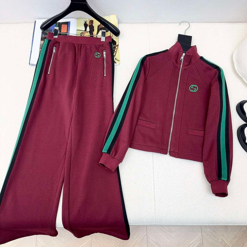 Gucci Women's Tracksuit Casual sports suit Clothing G33002