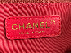 Chanel Small Flap Bag Shiny Calfskin Gold-Tone Metal AS3369 Black - Default Title - View 9