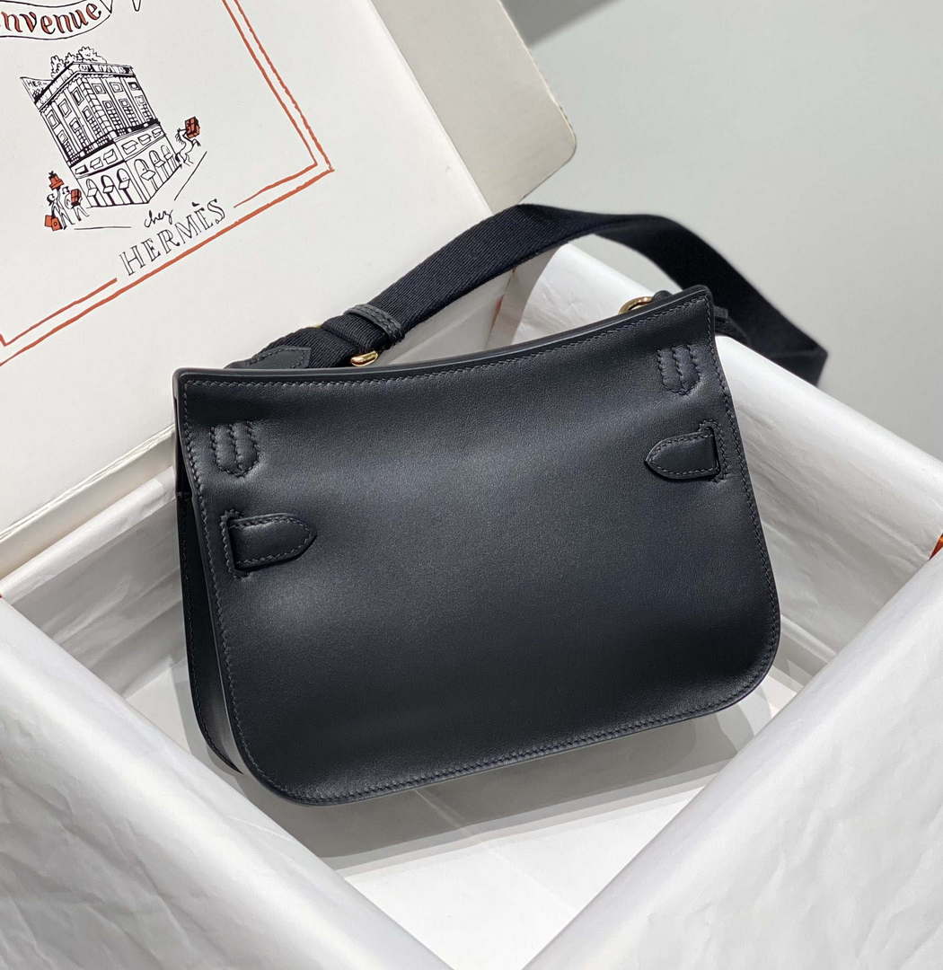 Hermes 316413 Jyspiere Leather Hermes bags Black H900914