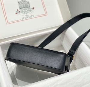 Hermes 316413 Jyspiere Leather Hermes bags Black H900914 - Default Title - View 4