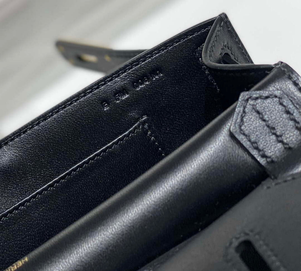 Hermes 316413 Jyspiere Leather Hermes bags Black H900914
