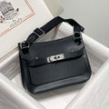 Hermes 316413 Jyspiere Leather Hermes bags Black H900915 - Default Title - View 1