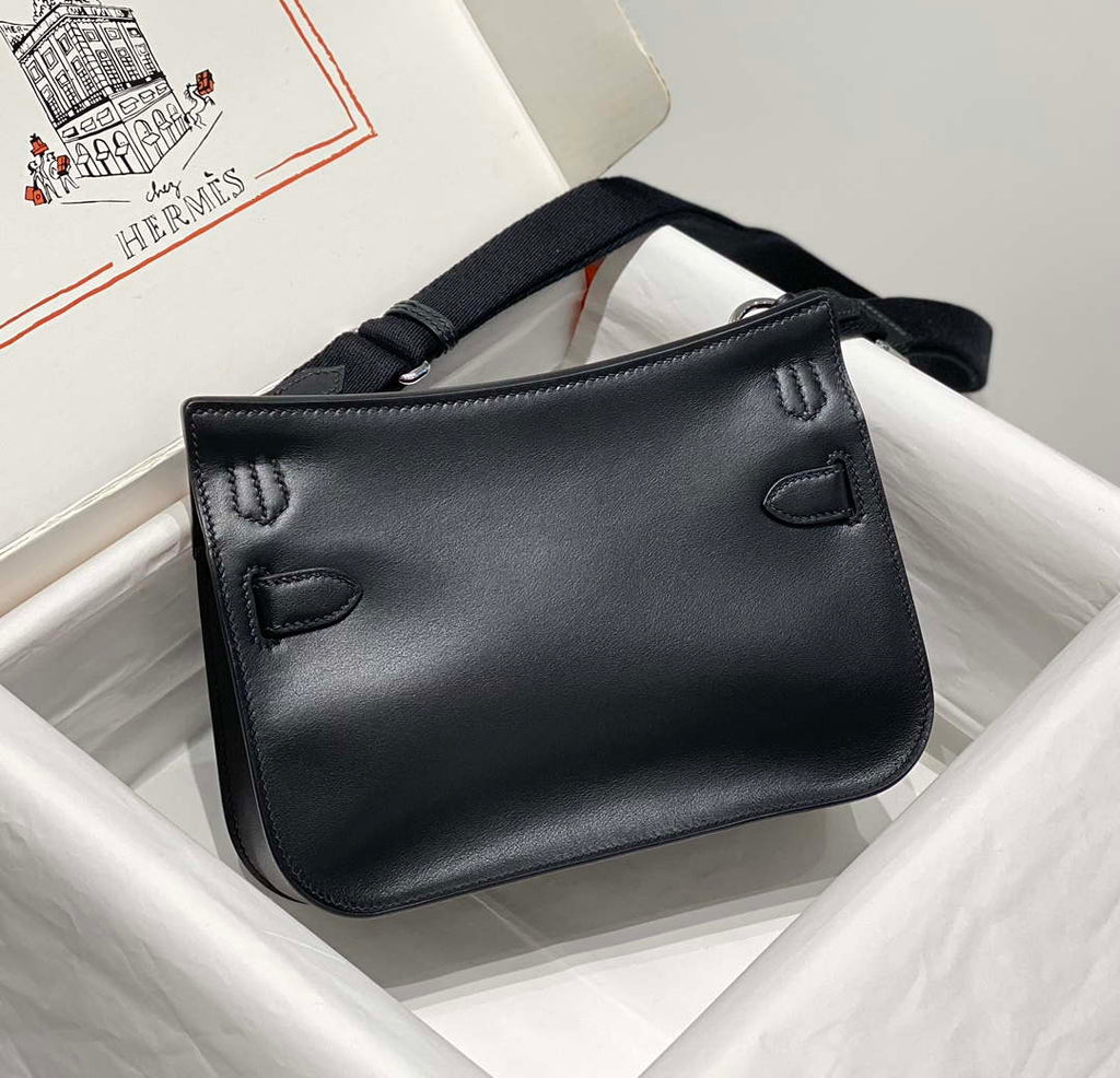 Hermes 316413 Jyspiere Leather Hermes bags Black H900915