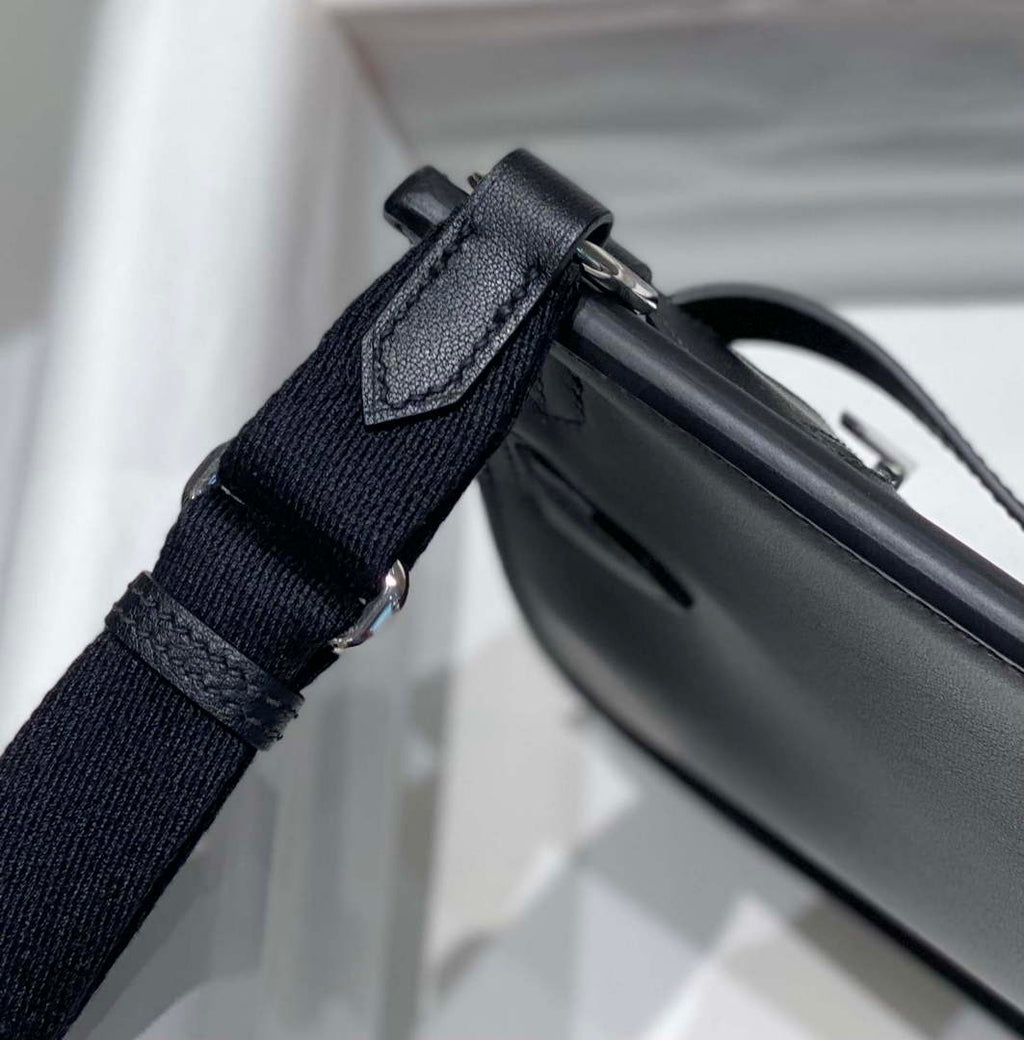 Hermes 316413 Jyspiere Leather Hermes bags Black H900915