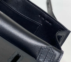 Hermes 316413 Jyspiere Leather Hermes bags Black H900915 - Default Title - View 9