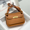 Hermes 316413 Jyspiere Leather Hermes bags Brown H900921 - Default Title - View 1