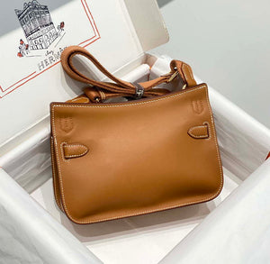 Hermes 316413 Jyspiere Leather Hermes bags Brown H900921 - Default Title - View 2
