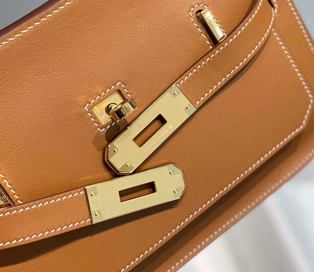 Hermes 316413 Jyspiere Leather Hermes bags Brown H900921
