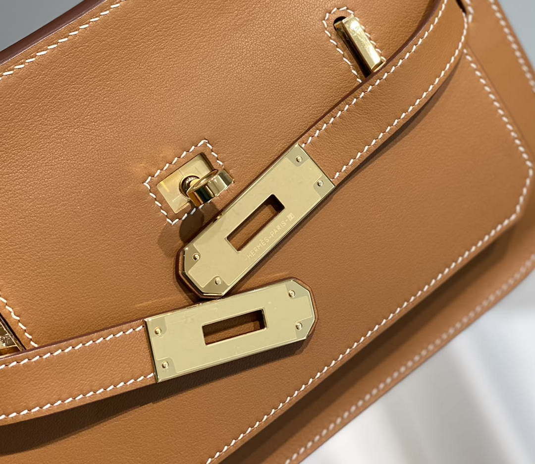Hermes 316413 Jyspiere Leather Hermes bags Brown H900921