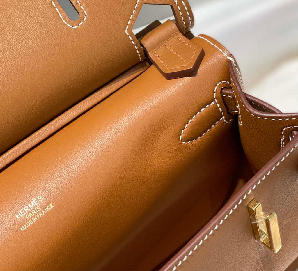 Hermes 316413 Jyspiere Leather Hermes bags Brown H900921