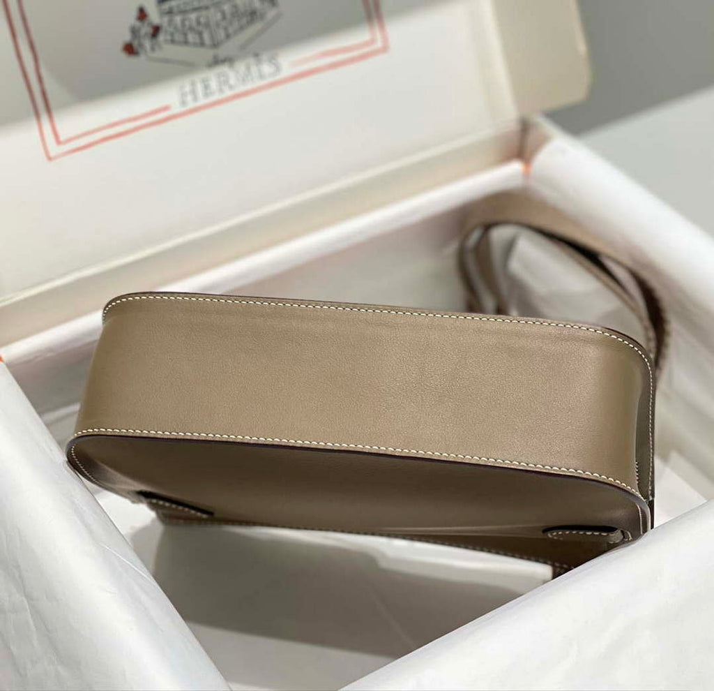 Hermes 316413 Jyspiere Leather Hermes bags Elephant gray H900912