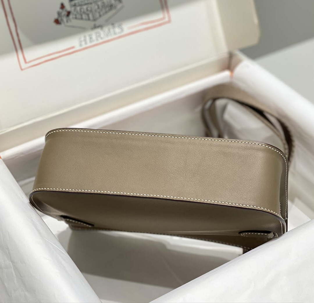 Hermes 316413 Jyspiere Leather Hermes bags Elephant gray H900912 - Default Title - View 7