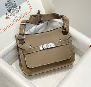 Hermes 316413 Jyspiere Leather Hermes bags Elephant gray H900913 - Default Title - View 1